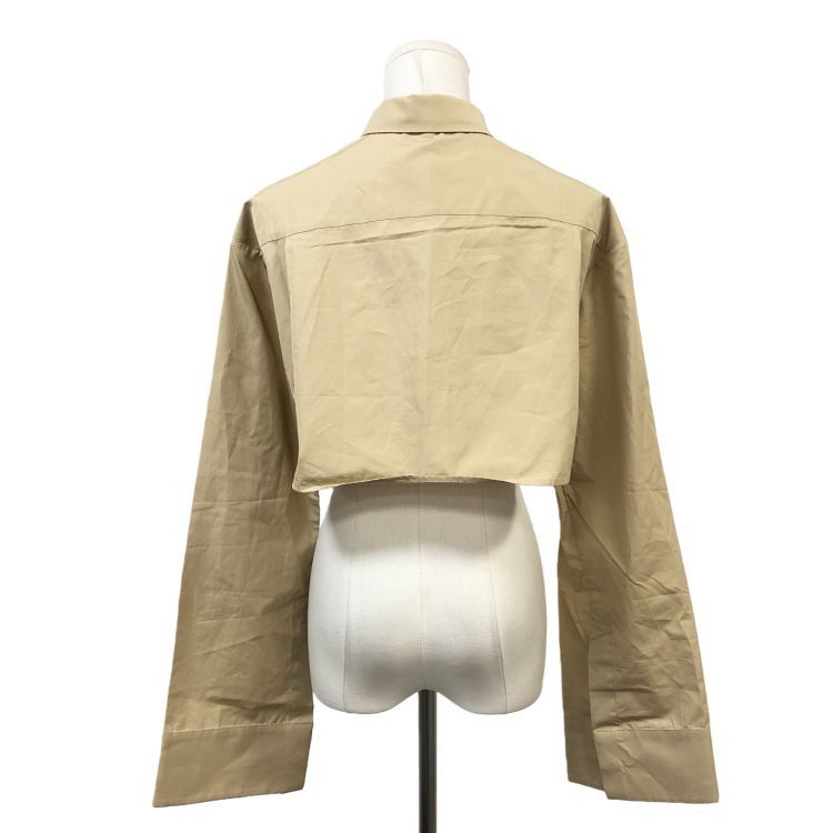 Loewe Loewe Beige Cotton Button Up Shirt Size 34 Size XXS / US 00 / IT 34 - 2 Thumbnail
