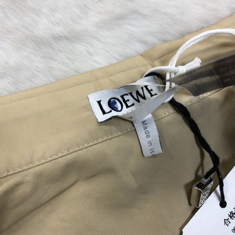 Loewe Loewe Beige Cotton Button Up Shirt Size 34 Size XXS / US 00 / IT 34 - 5 Thumbnail
