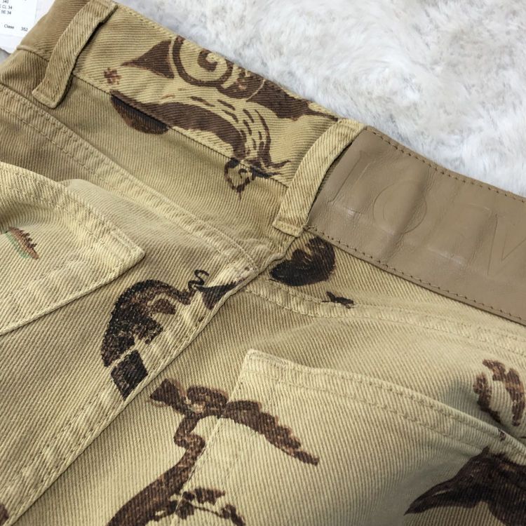 Loewe Loewe Animal Print Pants Size 34 Size 24" / US 00 / IT 34 - 6 Thumbnail