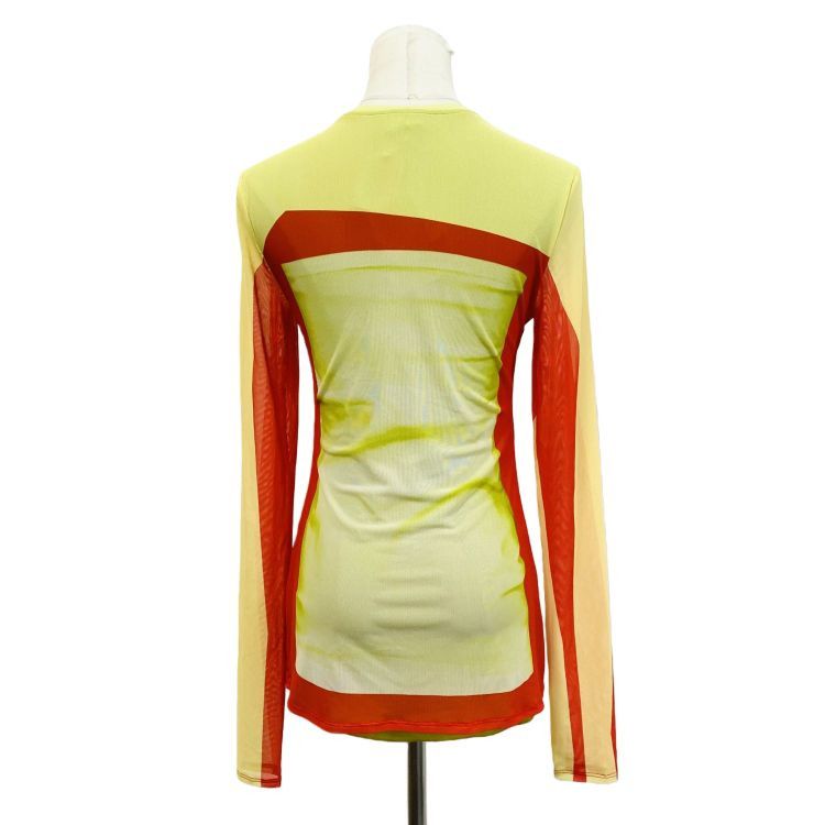 Loewe Loewe Colorblock Mesh Long Sleeve Top Size S Size S / US 4 / IT 40 - 2 Thumbnail