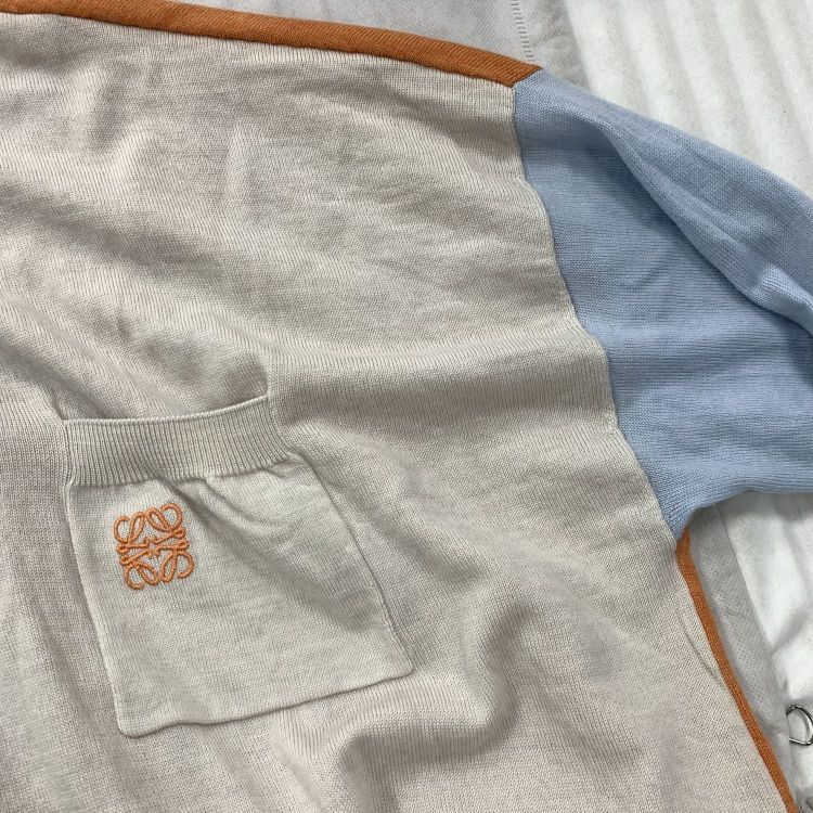 Loewe Loewe Colorblock Knit Polo Size S Size US S / EU 44-46 / 1 - 7 Thumbnail