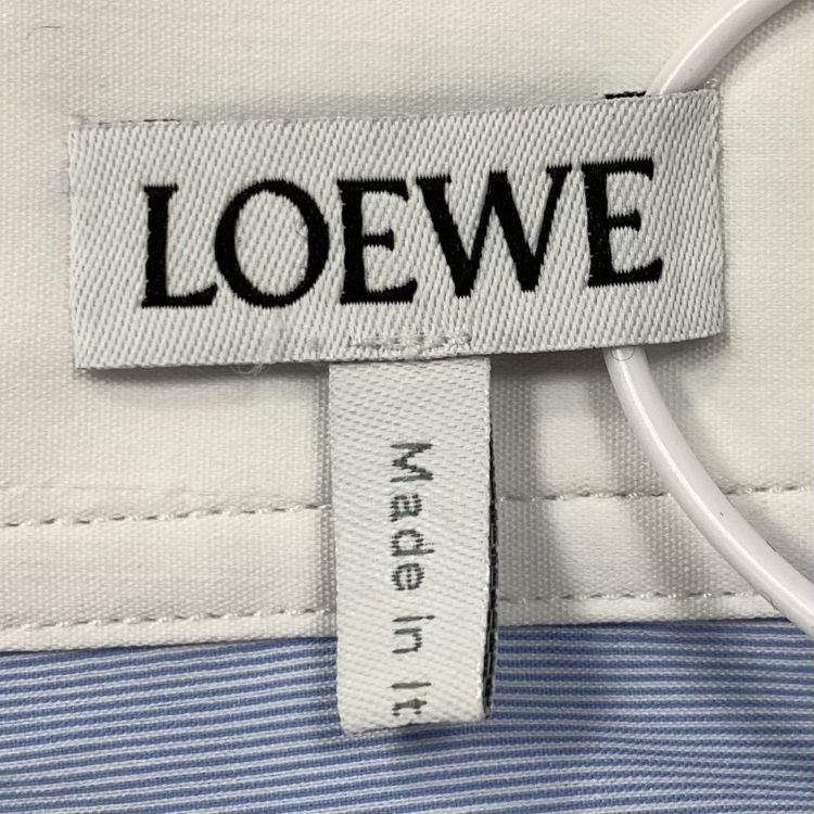 Loewe Loewe Panel Cotton Shirt XL Size US XL / EU 56 / 4 - 3 Thumbnail