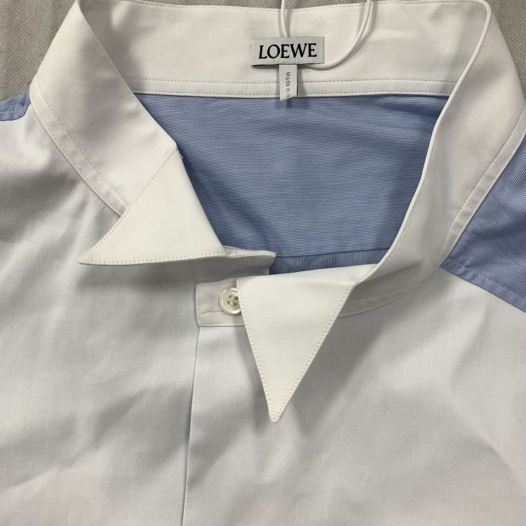 Loewe Loewe Panel Cotton Shirt XL Size US XL / EU 56 / 4 - 6 Thumbnail