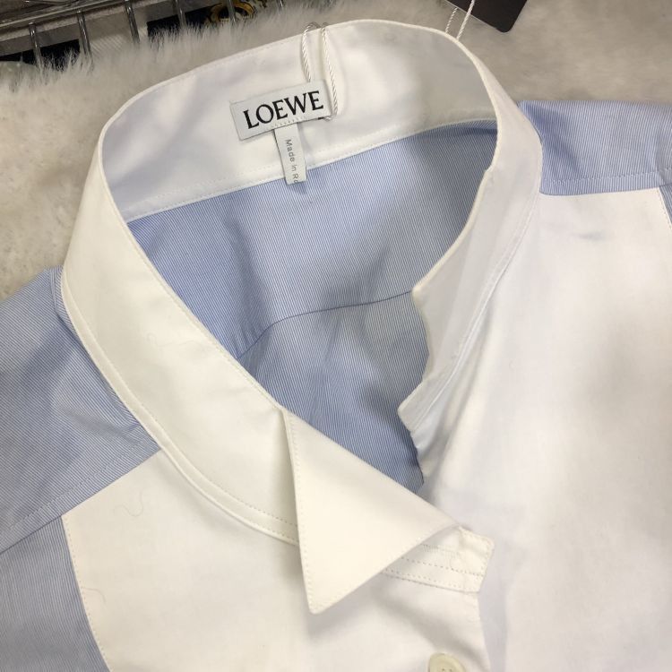Loewe Loewe Contrast Panel Button Up Shirt Size S Size US S / EU 44-46 / 1 - 8 Thumbnail