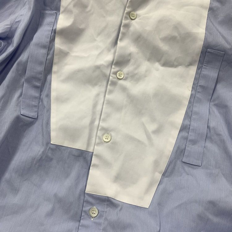 Loewe Loewe Striped Contrast Button Up Shirt Size S Size US S / EU 44-46 / 1 - 8 Thumbnail