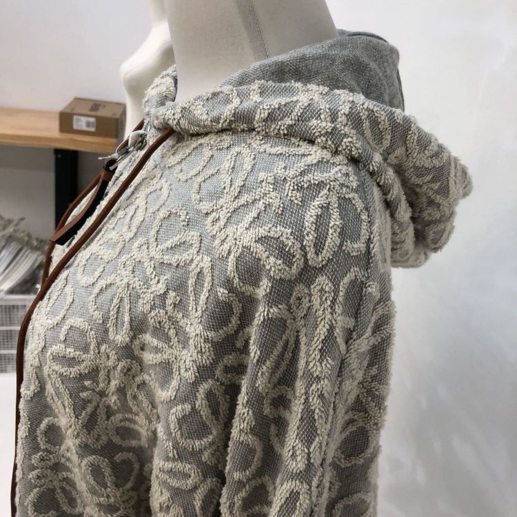 Loewe LOEWE Anagram Jacquard Zip Hoodie Size S Size S / US 4 / IT 40 - 6 Thumbnail