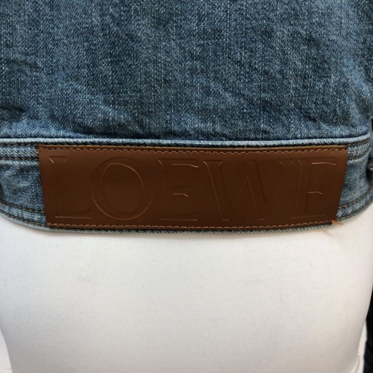Loewe Loewe Contrast Denim Jacket Size 36 Size XS / US 0-2 / IT 36-38 - 6 Thumbnail