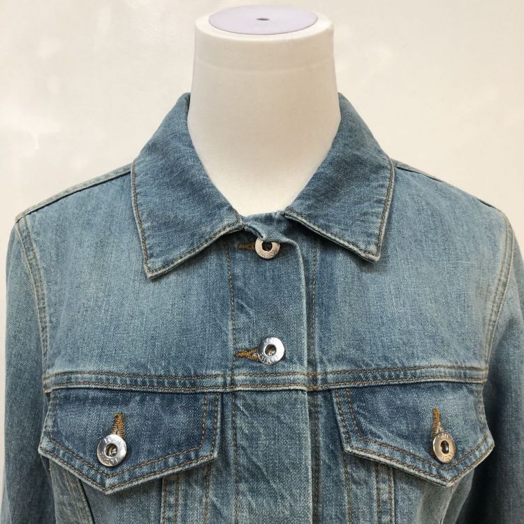 Loewe Loewe Contrast Denim Jacket Size 36 Size XS / US 0-2 / IT 36-38 - 7 Thumbnail