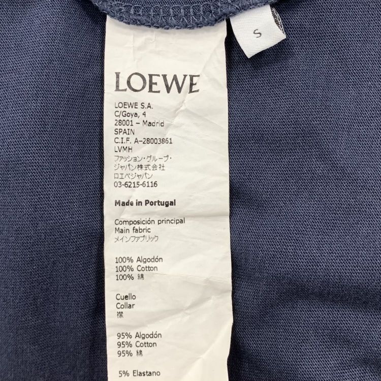 Loewe Loewe Anagram Embroidered T-Shirt Size S Size US S / EU 44-46 / 1 - 4 Thumbnail