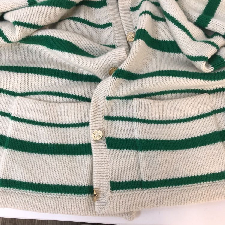 Loewe Loewe Striped Cashmere Cardigan Size S Size US S / EU 44-46 / 1 - 12 Thumbnail