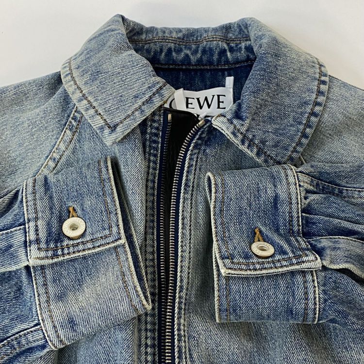 Loewe Loewe Zip-Up Denim Jacket Size 36 Size XS / US 0-2 / IT 36-38 - 10 Thumbnail