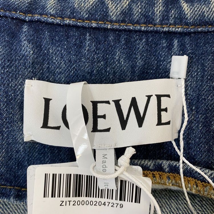 Loewe Loewe Zip-Up Denim Jacket Size 36 Size XS / US 0-2 / IT 36-38 - 3 Thumbnail
