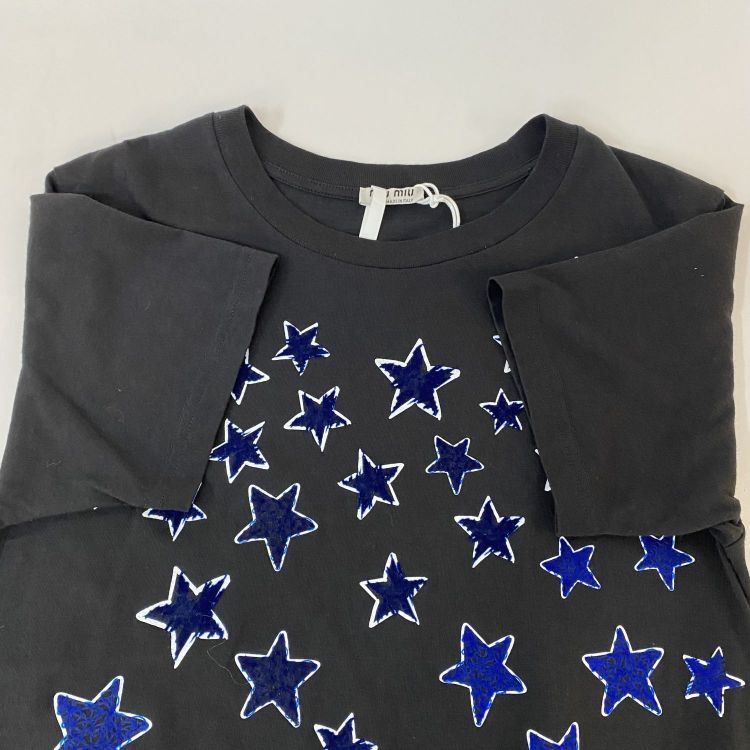 Miu Miu Miu Miu Star Pattern T-Shirt Size S Size S / US 4 / IT 40 - 10 Thumbnail