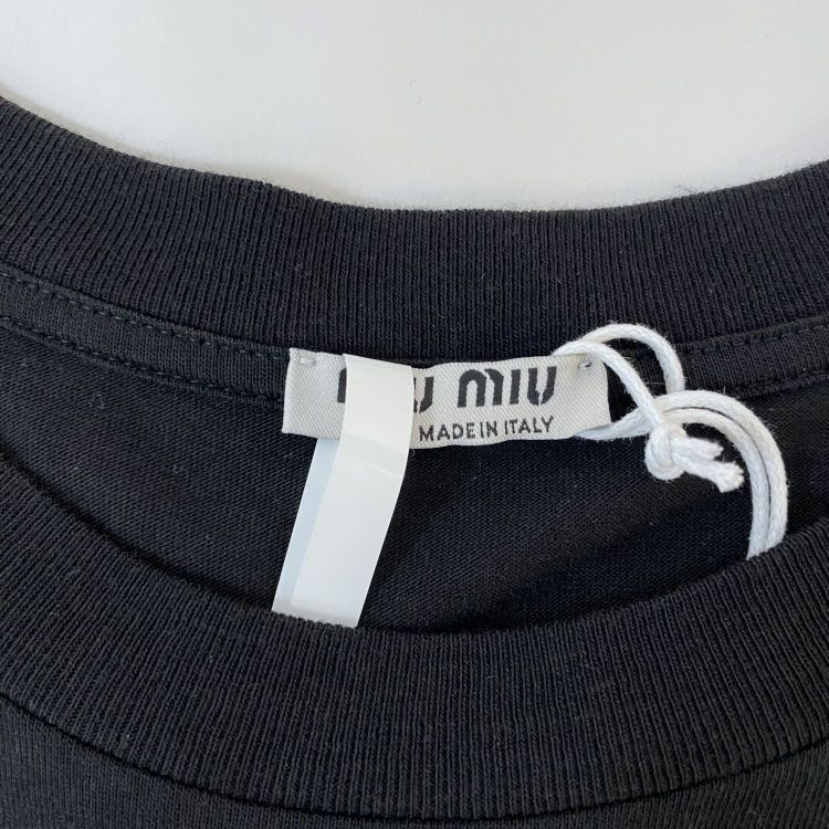 Miu Miu Miu Miu Star Pattern T-Shirt Size S Size S / US 4 / IT 40 - 3 Thumbnail