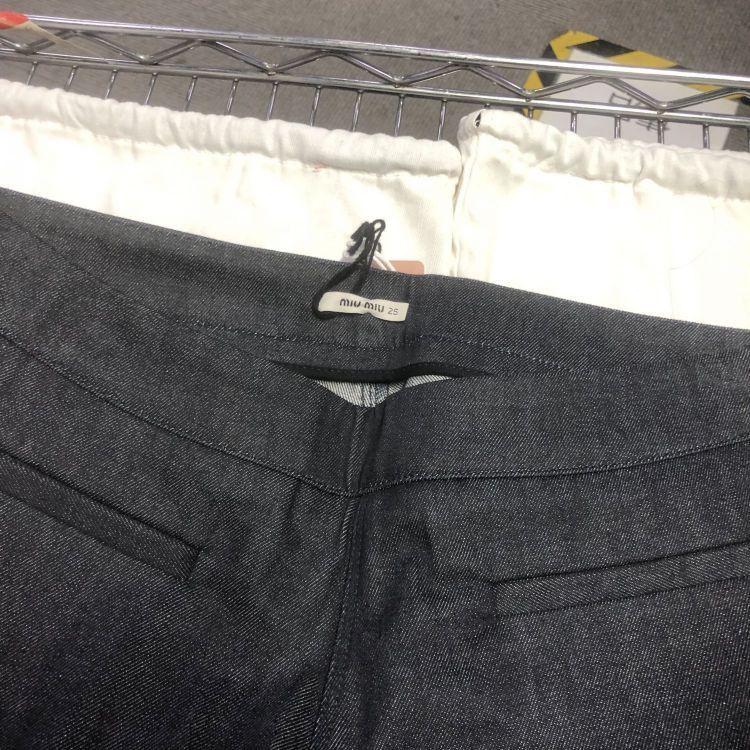 Miu Miu Miu Miu Denim Pants Size 25 Size 25" / US 0 / IT 36 - 5 Thumbnail