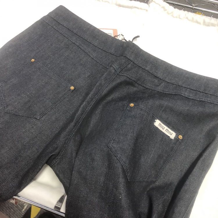 Miu Miu Miu Miu Denim Pants Size 25 Size 25" / US 0 / IT 36 - 6 Thumbnail