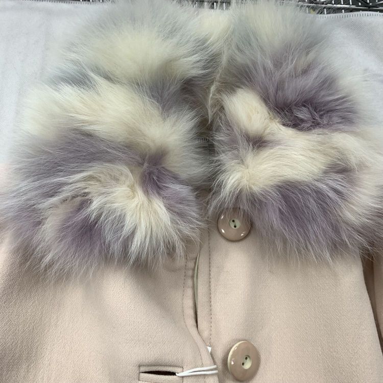 Miu Miu Miu Miu Wool Coat with Detachable Fur Collar Size 42 Size M / US 6-8 / IT 42-44 - 10 Thumbnail