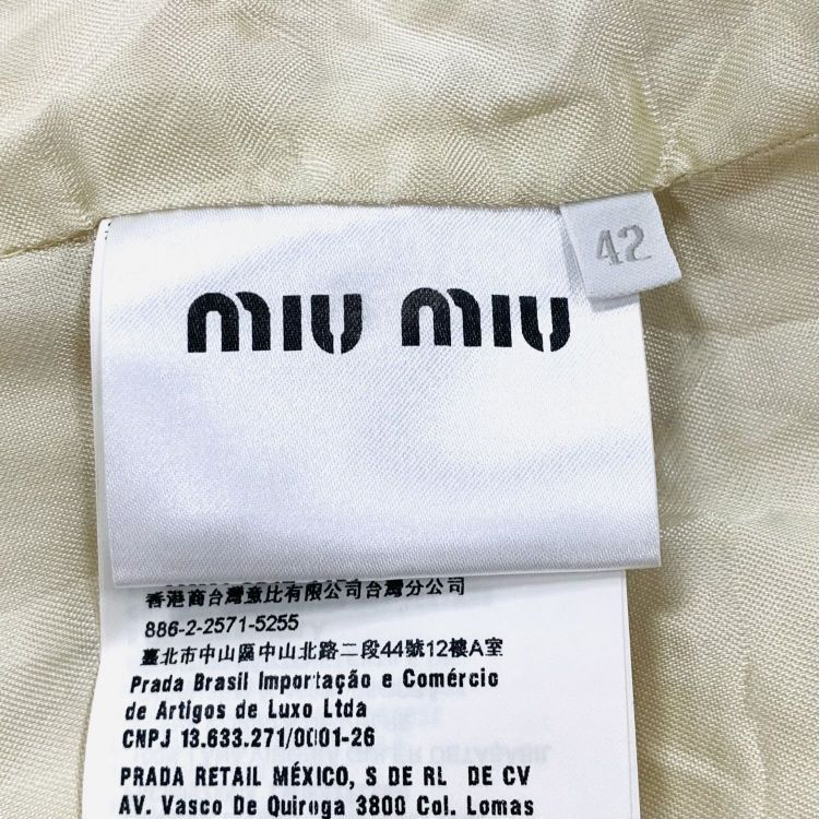 Miu Miu Miu Miu Wool Coat with Detachable Fur Collar Size 42 Size M / US 6-8 / IT 42-44 - 4 Thumbnail