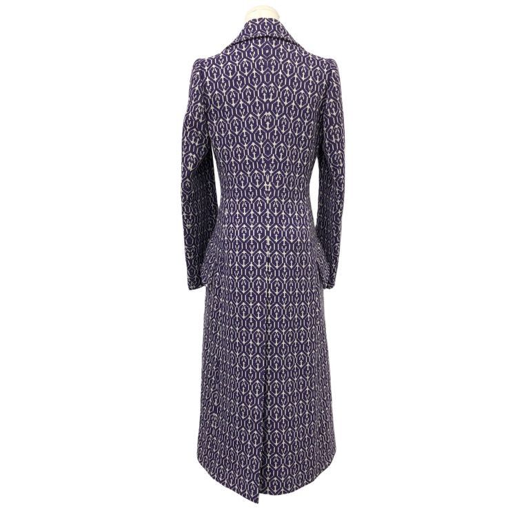 Miu Miu Miu Miu Patterned Wool Coat Size 38 Size XS / US 0-2 / IT 36-38 - 2 Thumbnail