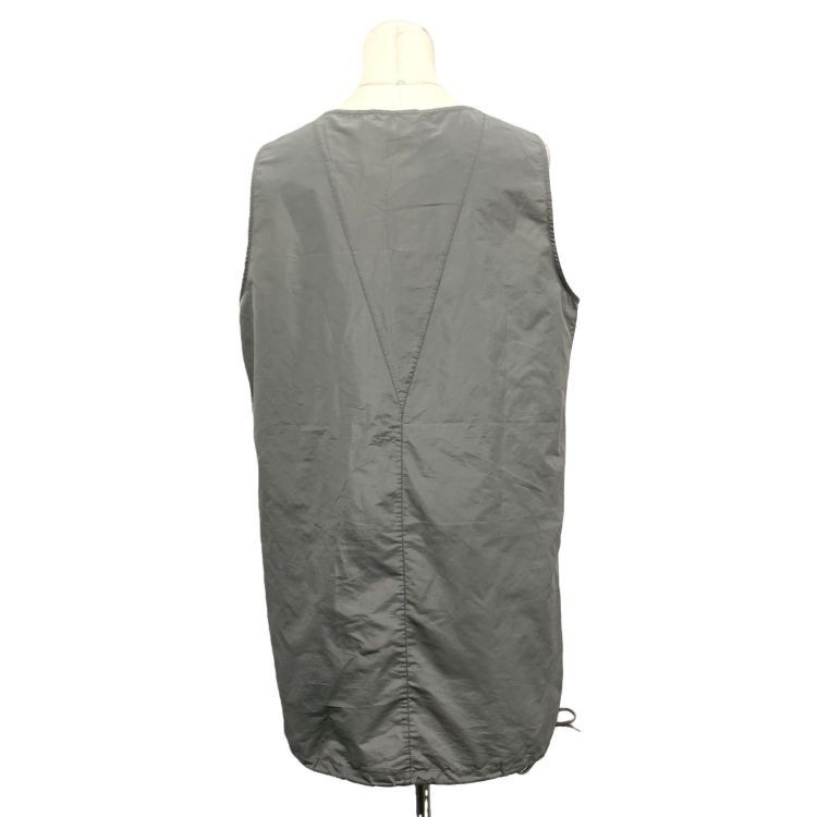 Miu Miu Miu Miu Grey Pocket Utility Midi Dress Size 36 Size XS / US 0-2 / IT 36-38 - 2 Thumbnail