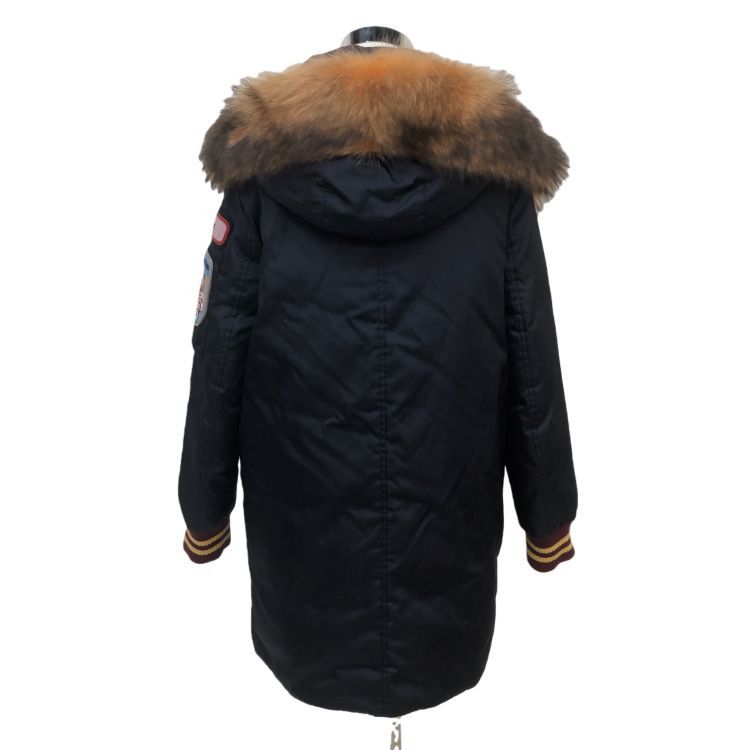 Miu Miu Miu Miu Fur Hood Down Jacket Size 40 Size S / US 4 / IT 40 - 2 Thumbnail