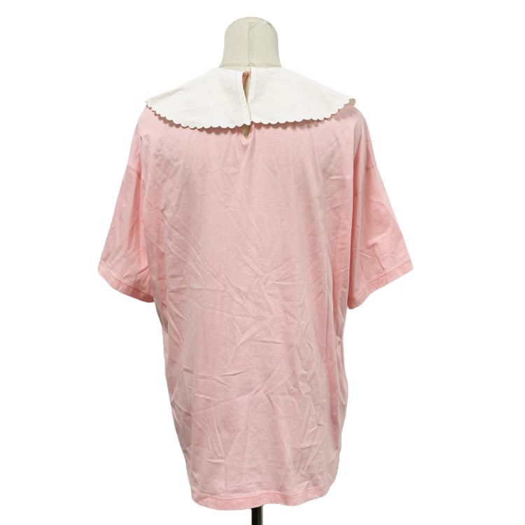Miu Miu Miu Miu Pink Collared T-Shirt Size XS Size XS / US 0-2 / IT 36-38 - 2 Thumbnail