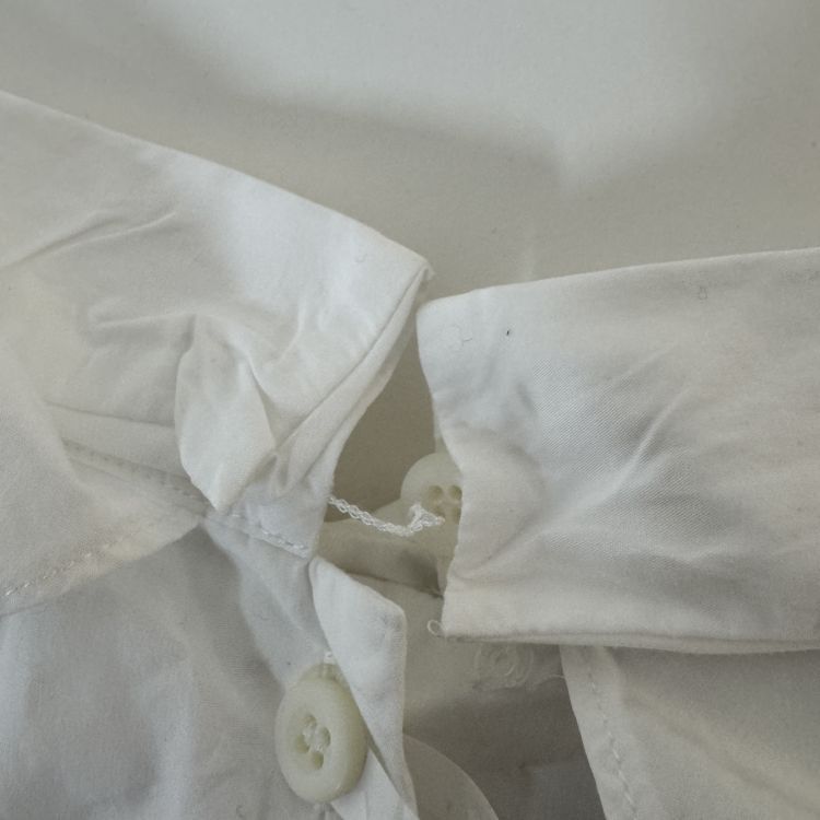 Prada Prada White Cotton Blouse Size 40 Size S / US 4 / IT 40 - 6 Thumbnail
