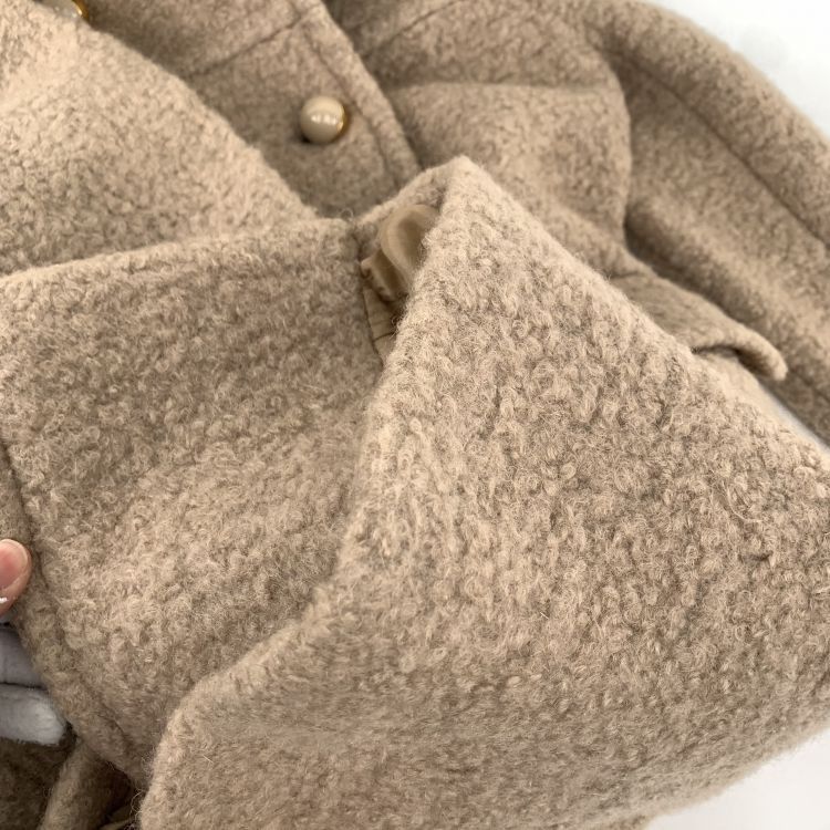 Prada Prada Textured Wool Mohair Blend Coat Beige Size 42 Size M / US 6-8 / IT 42-44 - 7 Thumbnail
