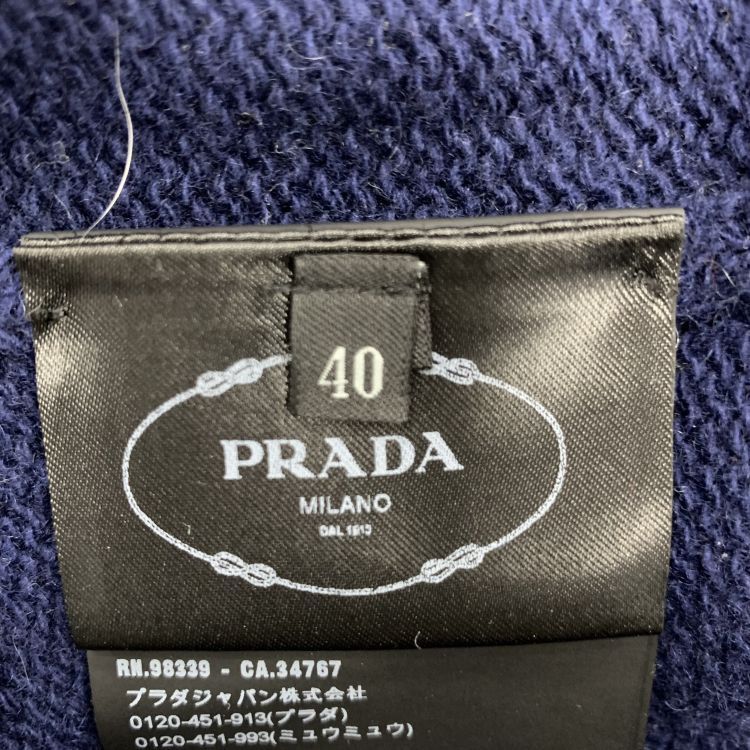 Prada Prada Boat Pattern Wool Cashmere Sweater Size IT 40 Size S / US 4 / IT 40 - 3 Thumbnail