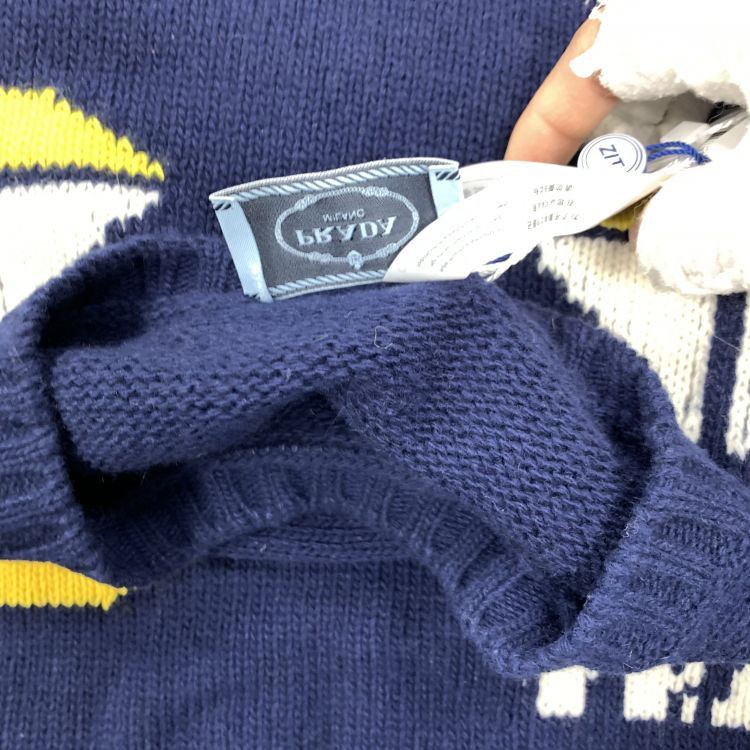 Prada Prada Boat Pattern Wool Cashmere Sweater Size IT 40 Size S / US 4 / IT 40 - 9 Thumbnail