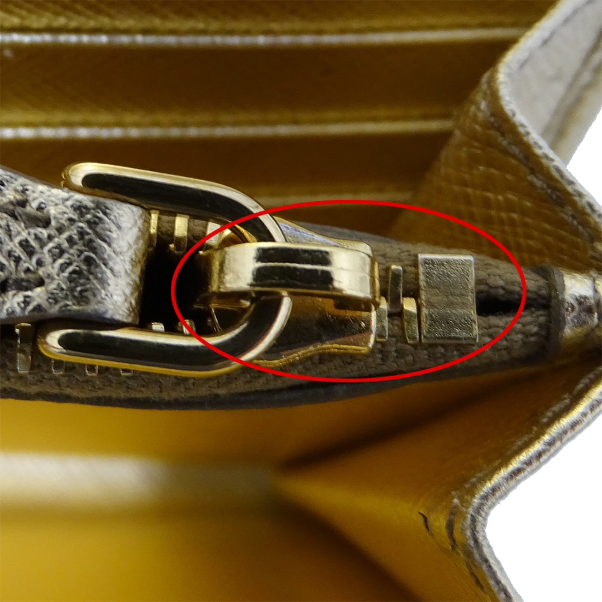 Prada Prada Women's Wallet, Brand Name Long Saffiano Leather, Metal, Gold, 1MH132 Size ONE SIZE - 17 Thumbnail