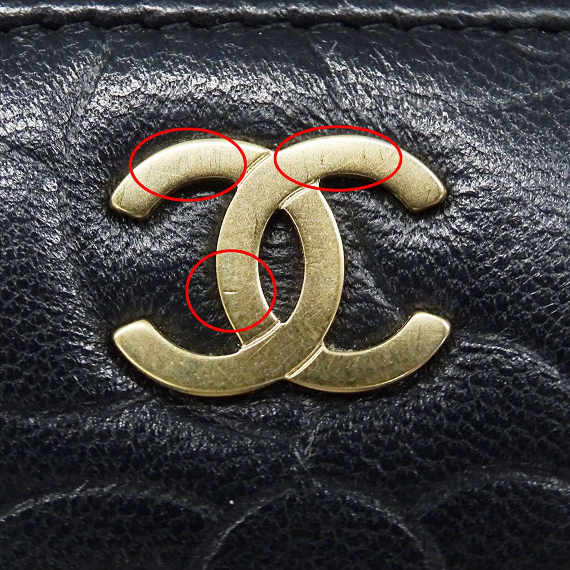 Chanel Chanel Women's Wallet, Brand Name Long Camellia Design, Lambskin, Black, Gold Hardware, Round Zipper, Floral Pattern Size ONE SIZE - 12 Thumbnail