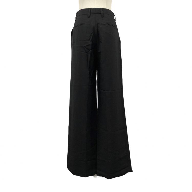 Prada Prada Black Mohair Blend Pants Size 38 Size 26" / US 2 / IT 38 - 2 Thumbnail
