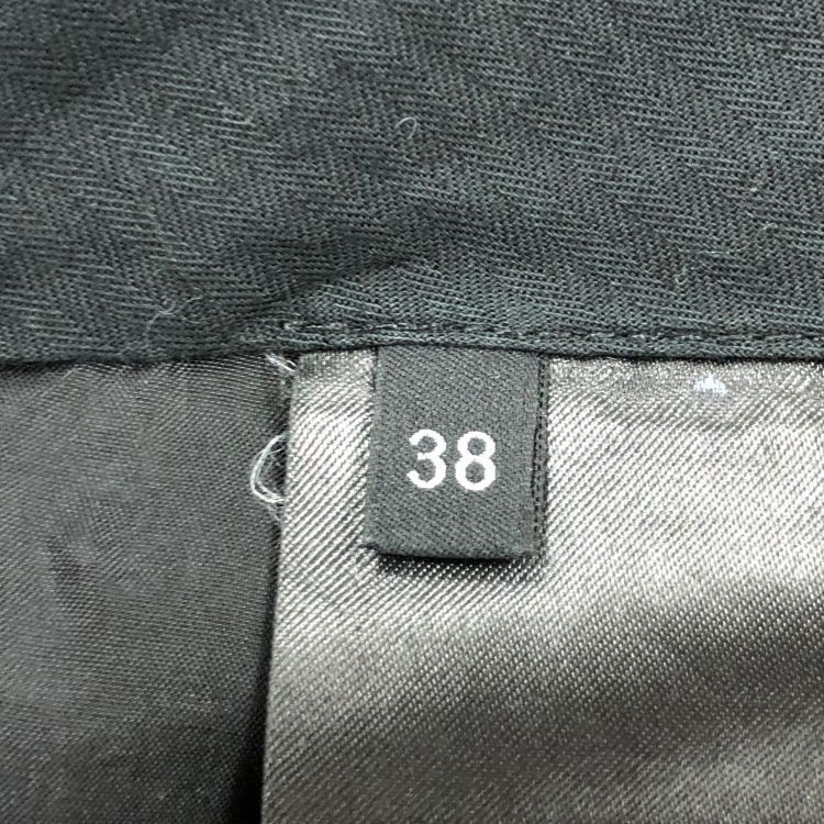 Prada Prada Black Mohair Blend Pants Size 38 Size 26" / US 2 / IT 38 - 3 Thumbnail