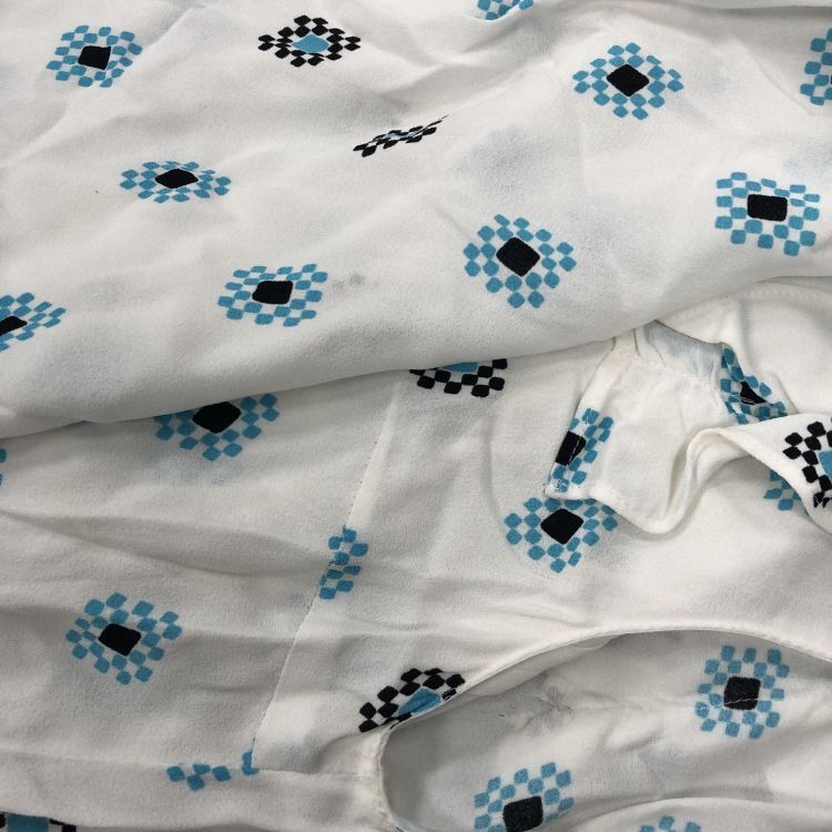 Prada Prada Geometric Print Viscose Midi Dress Size 42 Size M / US 6-8 / IT 42-44 - 8 Thumbnail