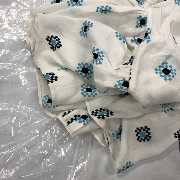 Prada Prada Geometric Print Viscose Midi Dress Size 42 Size M / US 6-8 / IT 42-44 - 7 Thumbnail