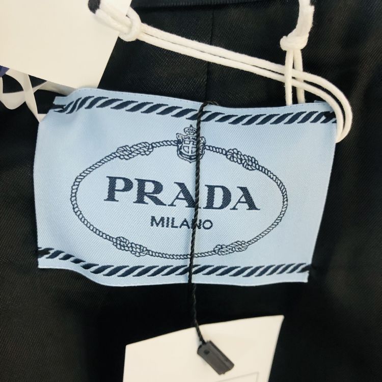 Prada Prada Gray Wrap Pleated Blazer Size 40 Size S / US 4 / IT 40 - 3 Thumbnail