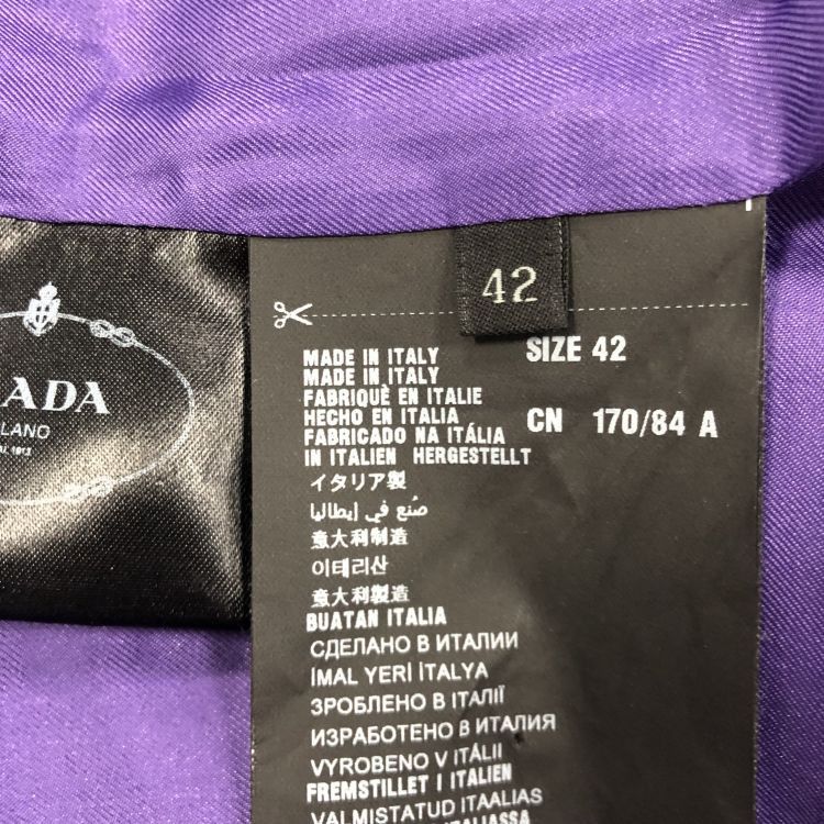 Prada Prada Red Wool Coat Size 42 Size M / US 6-8 / IT 42-44 - 3 Thumbnail