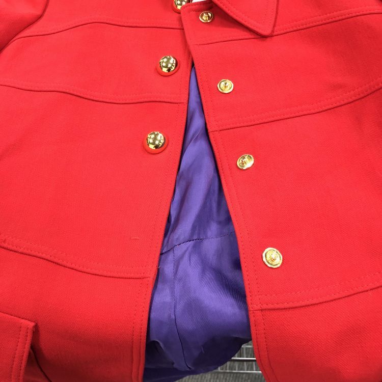 Prada Prada Red Wool Coat Size 42 Size M / US 6-8 / IT 42-44 - 6 Thumbnail