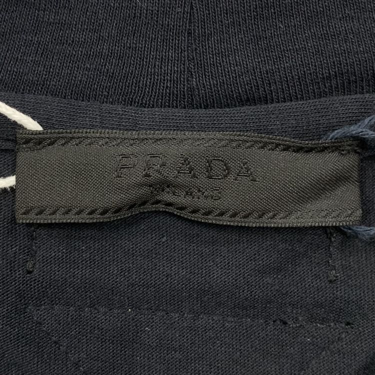 Prada Prada Mesh Detail T-Shirt Size L Size US L / EU 52-54 / 3 - 3 Thumbnail