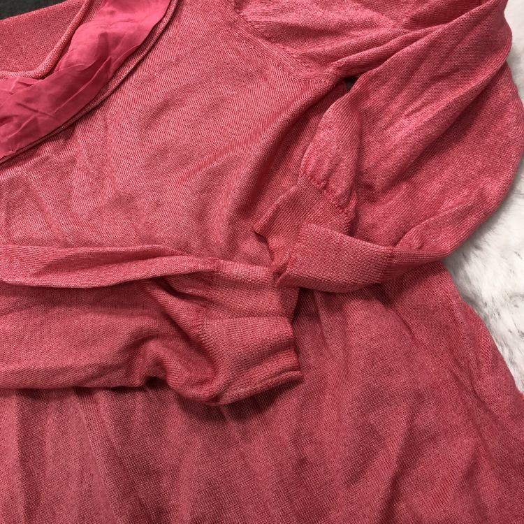 Prada Prada Pink Wool Silk Blend Sweater Size 40 Size S / US 4 / IT 40 - 9 Thumbnail