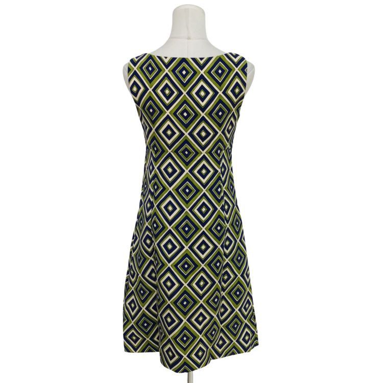 Prada Prada Geometric Print Embellished Midi Dress Size 40 Size S / US 4 / IT 40 - 2 Thumbnail