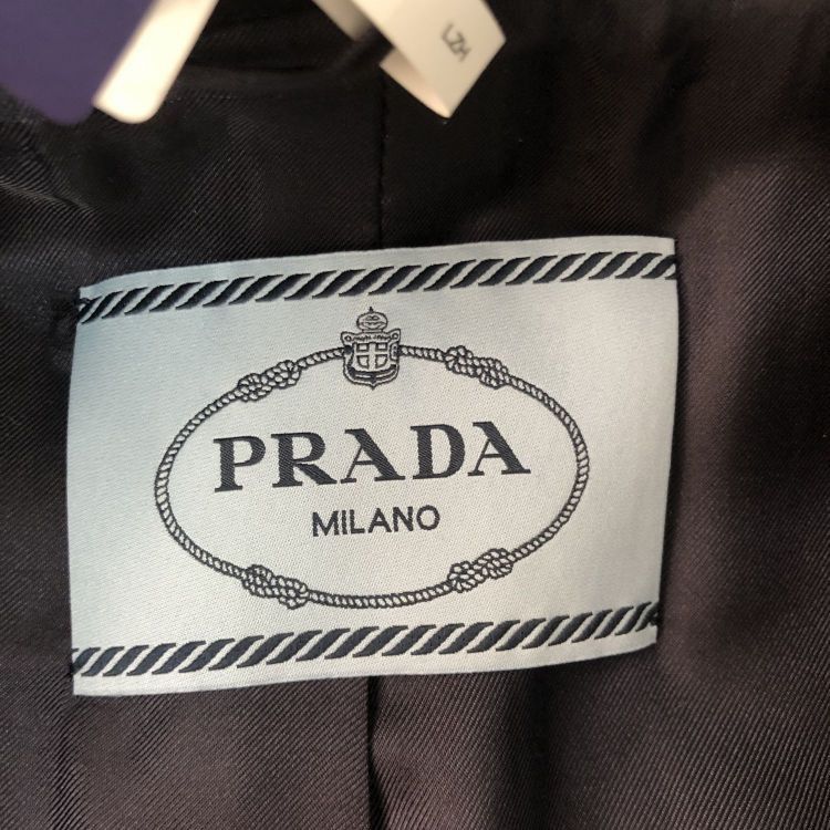Prada Prada Wool Blend Double Breasted Coat Size 42 Size M / US 6-8 / IT 42-44 - 3 Thumbnail