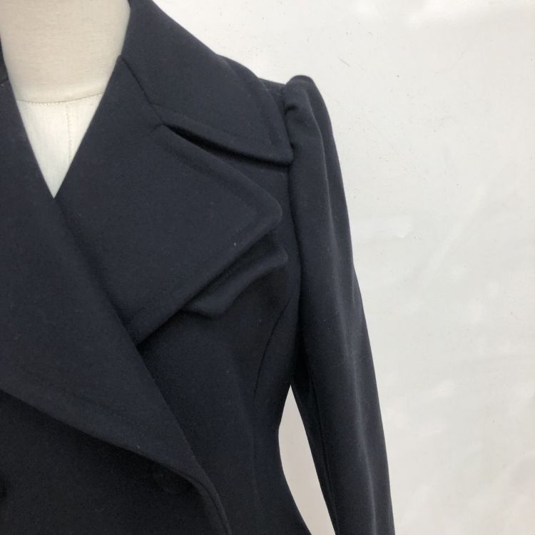 Prada Prada Wool Blend Double Breasted Coat Size 42 Size M / US 6-8 / IT 42-44 - 9 Thumbnail