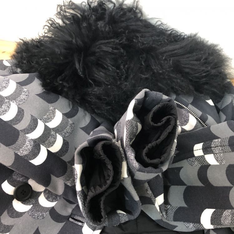 Prada Prada Patterned Fur Collar Coat Size 40 Size S / US 4 / IT 40 - 11 Thumbnail