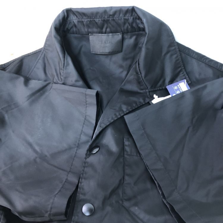 Prada Prada Re-Nylon Button Up Jacket Size L Size US L / EU 52-54 / 3 - 13 Thumbnail
