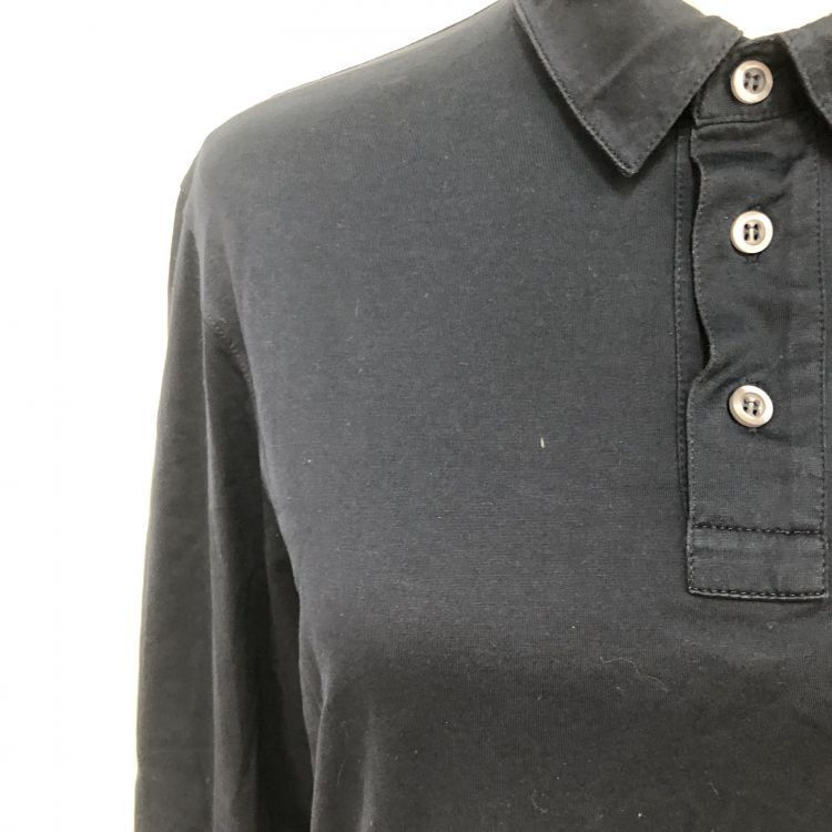 Prada Prada Long Sleeve Polo Shirt Navy Size S Size US S / EU 44-46 / 1 - 9 Thumbnail