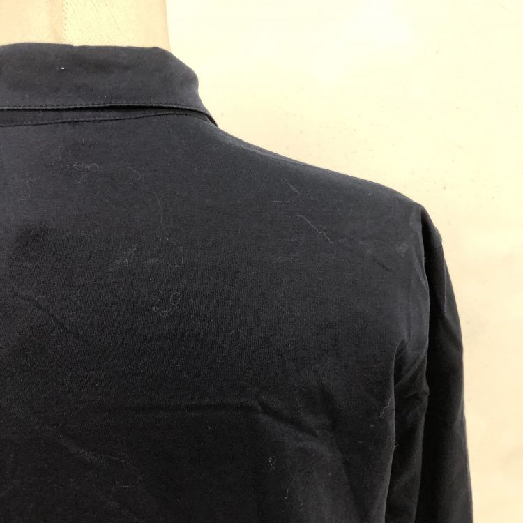 Prada Prada Long Sleeve Polo Shirt Navy Size S Size US S / EU 44-46 / 1 - 10 Thumbnail