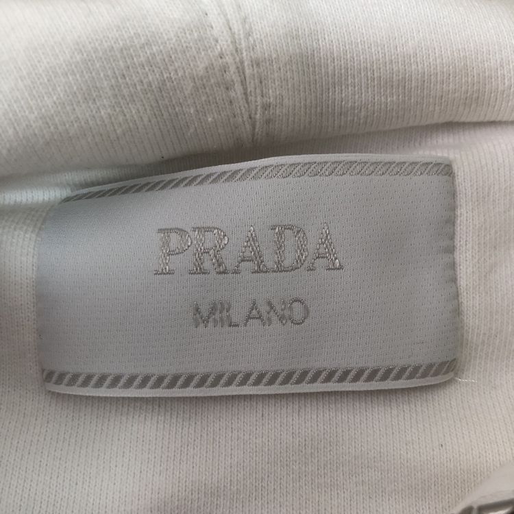Prada Prada Graphic Print Zip Hoodie Size XS Size US XS / EU 42 / 0 - 3 Thumbnail