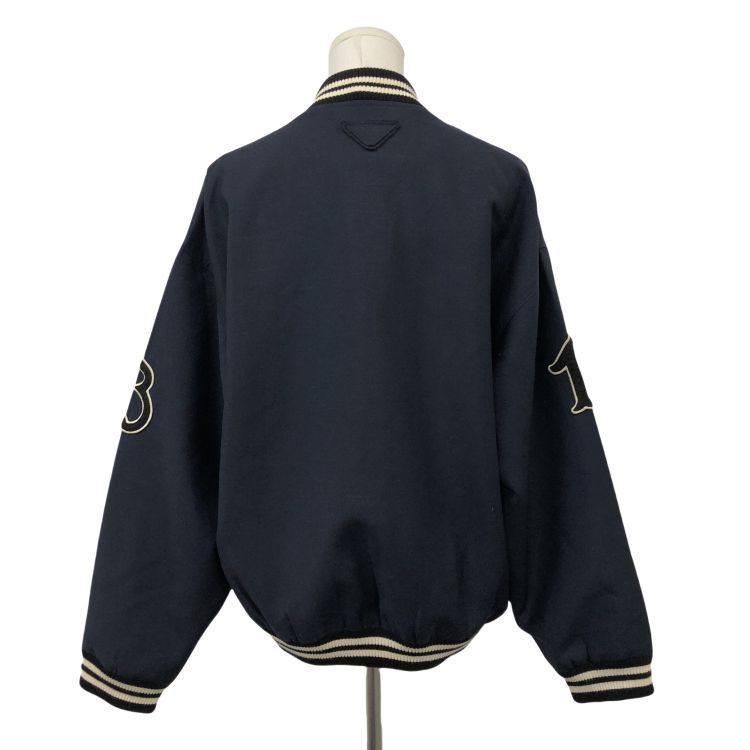 Prada Prada P Logo Mohair Bomber Jacket Size 40 Size S / US 4 / IT 40 - 2 Thumbnail